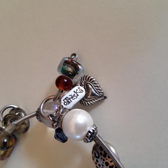 Vintage Treska Memory Wire Bracelet - Picture 4 of 8